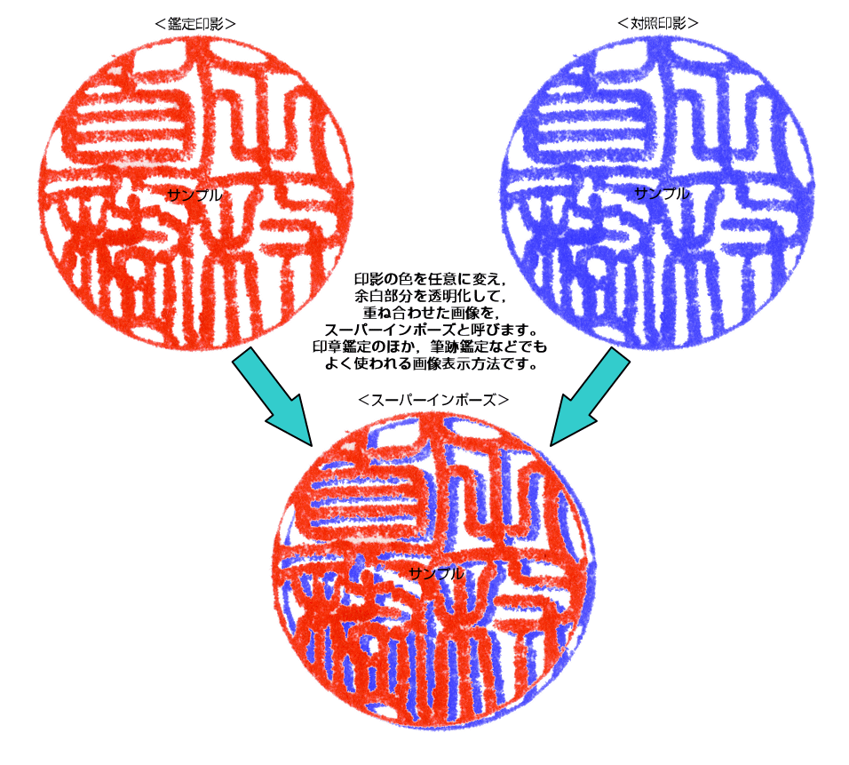 印章鑑定と印章の解説 筆跡鑑定なら田村鑑定調査