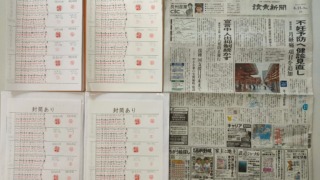 筆跡鑑定と印章鑑定の研究用試料の作成:2021年6月21日