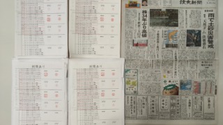 筆跡鑑定と印章鑑定の研究用試料の作成：2024年1月11日