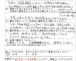 2015/11/23 東京都T.Y様 2015/11/23 東京都T.Y様